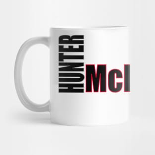 Hunter McElrea '23 black text Mug